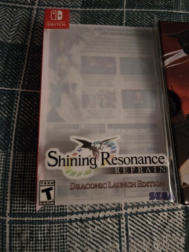 Shining Resonance Refrain Draconic Launch Nintendo Switch Slip/Steelbook ohne Spiel - Bild 2 von 6