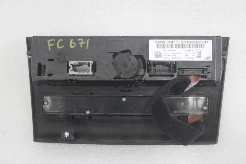 2008 BMW 135i E88 TEMPERATURE CLIMATE CONTROL SWITCH AUTOMATIC 64119182287 - Image 2 of 4