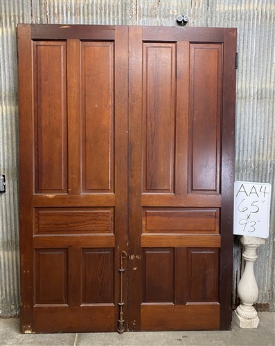 American Pair Bifold Doors (65x93), Vintage Interior Doors Pocket Doors AA4