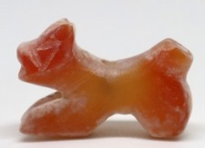 Ancient Coptic Egyptian Carnelian Animal Amulets, c. 5th-7th Century CE