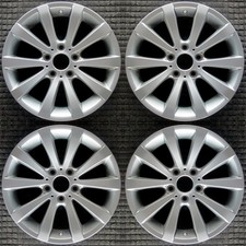 Bmw 323i All Silver 17 Oem Wheel Set 2004 To 2014 Bmw 323i All Silver 17 Oem Wheel Set 2004 To 2014