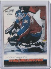 1999-00 Pacific #100 Craig Billington Colorado Avalanche