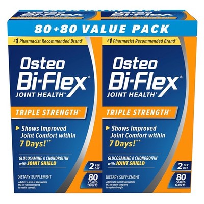 Osteo Bi-Flex Triple Strength Glucosamin Chondroitin Supplement, Verbesserung der Gelenke