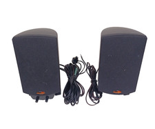 Klipsch ProMedia 2.1 THX Speakers Set of 2 Desk Shelf With Controller Mod No Sub