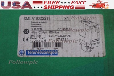 NEW TELEMECANIQUE XML A160D2S11 PRESSURE SWITCH XMLA160D2S11 STOCK K-2297