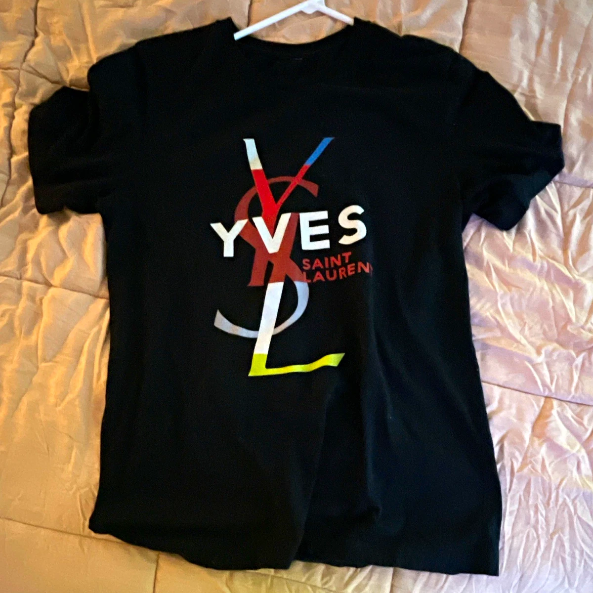 Saint Laurent Cotton T-Shirts for Men for sale | eBay