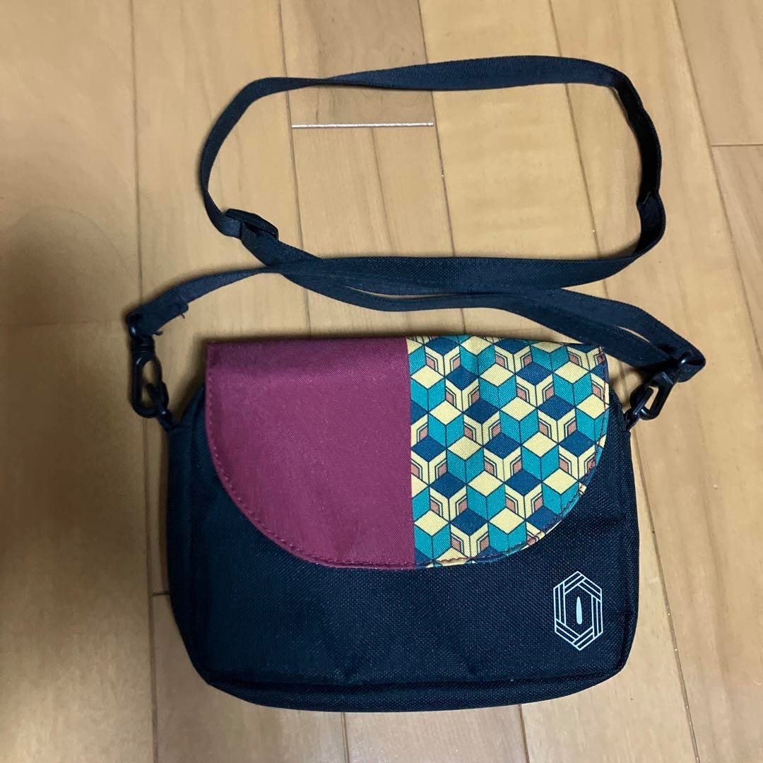 mint Demon Slayer Giyu Tomioka Black Shoulder bag rare Discontinued anime