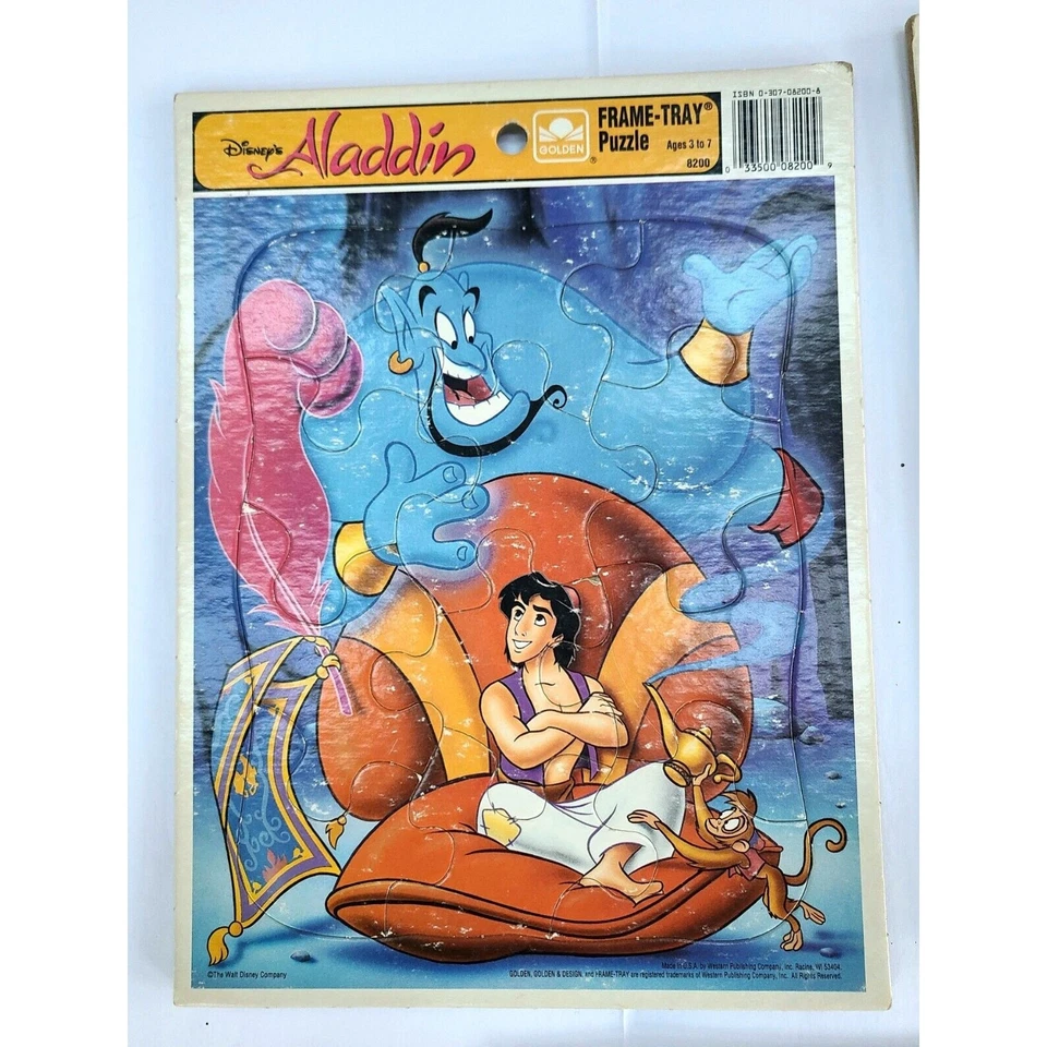 Lote de rompecabezas de colección Disney Looney Tunes 12 piezas rompecabezas piezas completas Foto 2 de 4