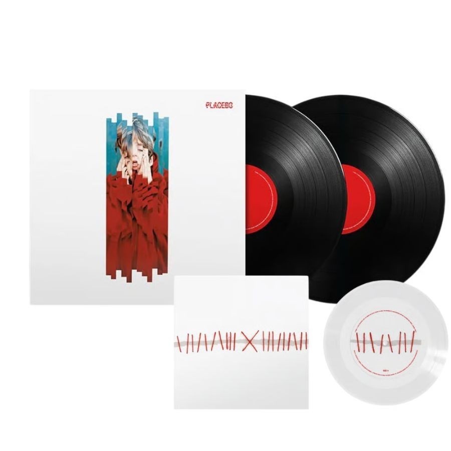Placebo Re:Created Deluxe 2LP Vinyl + White 7"" New & Sealed
