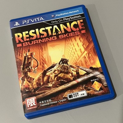 Resistance: Burning Skies SONY PlayStation Vita PS Vita CIB Region Free Tested