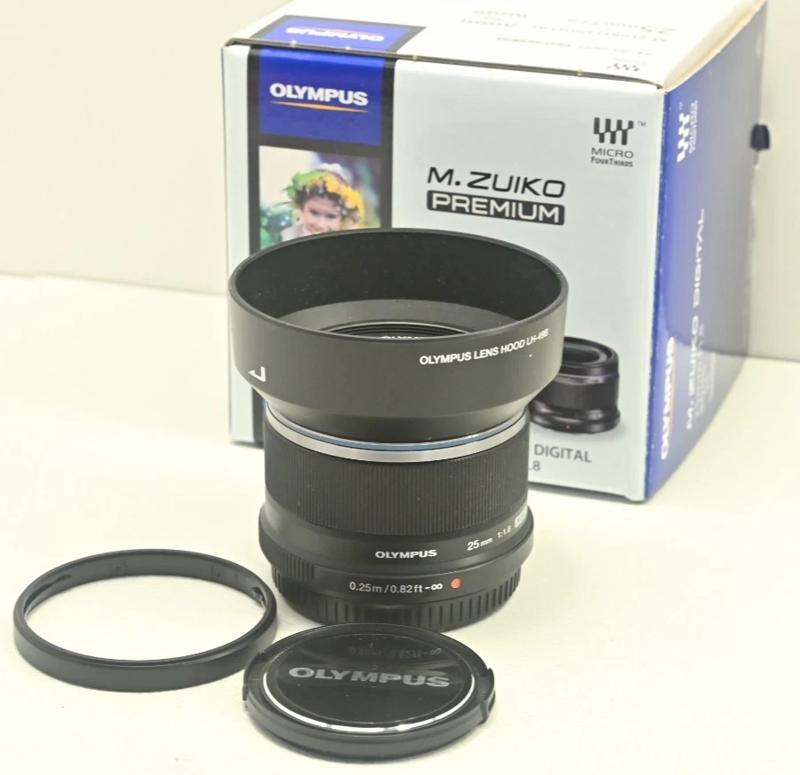 Olympus M Zuiko Premium digitale 25 mm f/1,8; molto buono! - Immagine 2 di 4