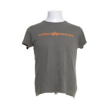 Alpha Industries, T-shirt, Größe: S, Grün, Print, Herren #arI