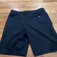Under Armour Boys YXL Black Polyester Shorts - New without tag