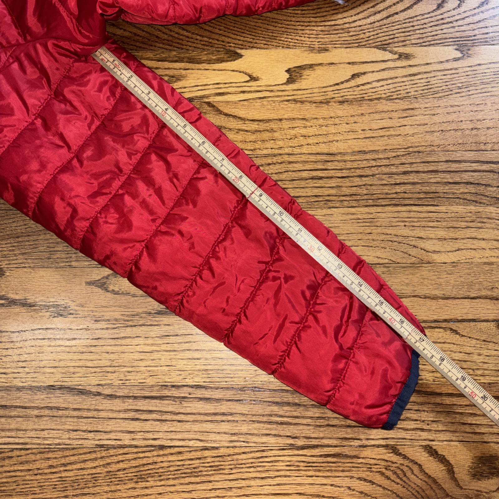 Tommy Hilfiger Puffer Jacket - Red (Boys L 14-16) Lightweight thumbnail 16