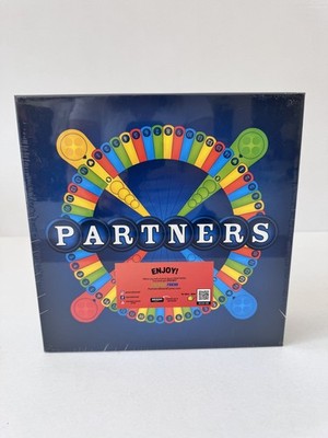 PARTNERS Board Game 4 Player Strategy Family Game Inventors Brand New Sealed