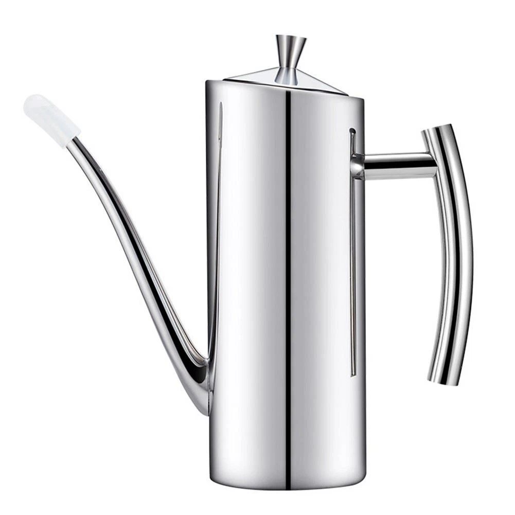 Stainless Steel Oil Pot Dispenser LeakProof Seasoning Bottle European Pot