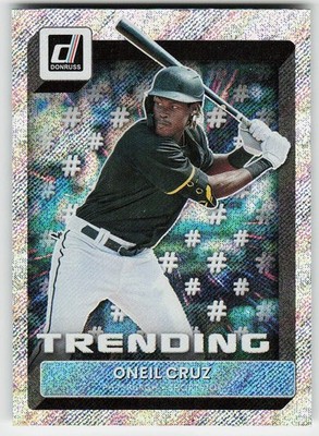 2022 Donruss #T-8 Oneil Cruz BASEBALL Pittsburgh Pirates
