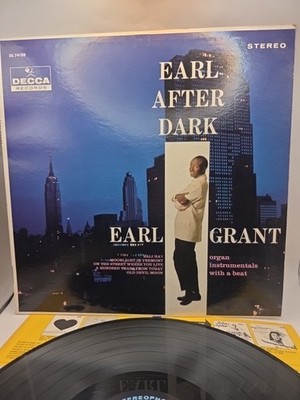 Earl Grant Earl After Dark 1961 DL-74188 Vinyl 12'' Vintage LP