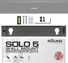 Image of Sound bass Solo 5 Wall Mount Bracket for Bose Solo5 Soundbar, Compatible with