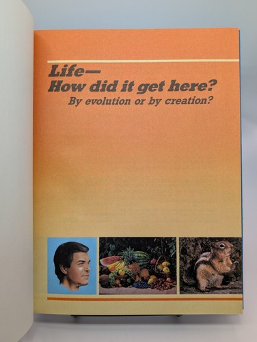 Life- How Did It Get Here? By Evolution or Creation-1985 FIRST ED BY Watchtower - Bild 4 von 16