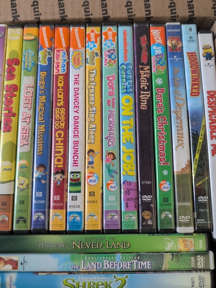 Lot Of 20 Nickelodeon Nick At Night And Other Various Kids DVDs - T6#819 - Image 4 of 4