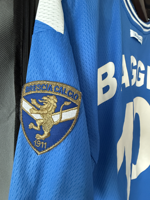 Authentic Roberto Baggio 2000-2001 Brescia Garman Jersey/Large