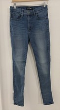 Express Stretch Denim Perfect Legging High Rise Womens Skinny Jeans Blue Size 6