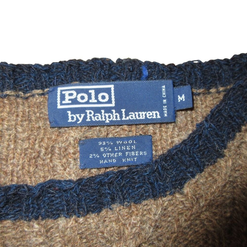 POLO RALPH LAUREN Nordic Pattern Patchwork  Knit … - image 5