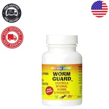 Nature Zone Reptile Worm Guard Powder 2-Ounce - Natural Digestive Health Aid