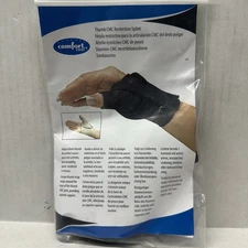 Comfort Cool Thumb CMC NEW Restriction Splint Black, Right, Medium, NC79565