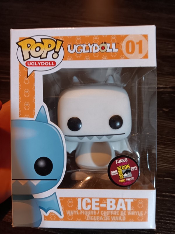 Funko Pop Uglydoll #01 Ice-Bat 2012 San Diego Comic Con Exclusive