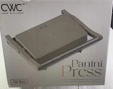 COOK WITH COLOR (CWC) Panini Press 750W: Effortless Grilling at Your Fingertips