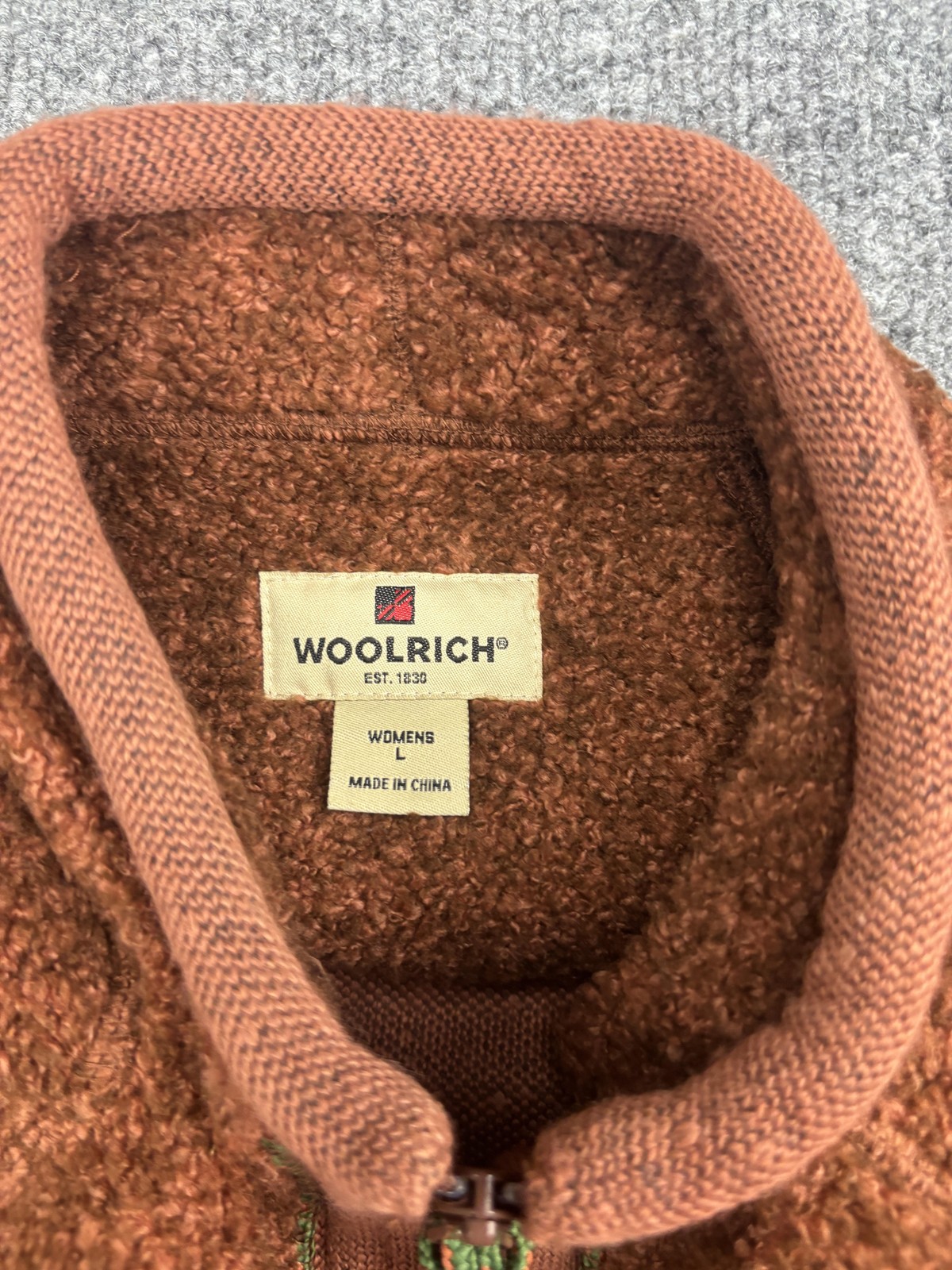 Woolrich Jacket Womens Large Brown Java Heather K… - image 2