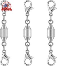 Magnetic Necklace Clasps and Closures,925 Silver Magnetic Clasp Converter, Jewel