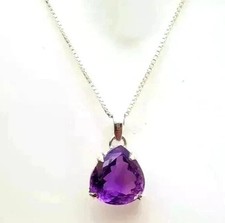 21 CT Natürlich Ceylon Lila Saphir Birne Sch...