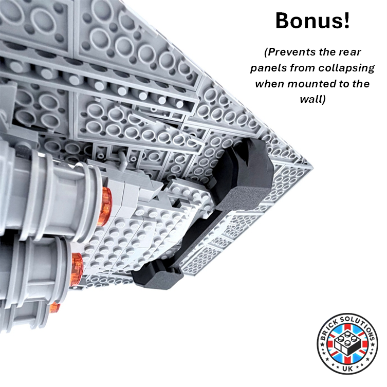 Horizontal Wall Mount for LEGO Star Wars 75457 UCS Executor Super Star ...