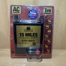 American FarmWorks 15 Meilen Gleichstrom-betriebener Elektrozaun-Controller/Ladegerät P6M15AF