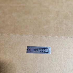 ATARI Video Computer System CX-2600 1980 Console matching Serial ## Complete