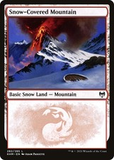 Snow-Covered Mountain [KHM - 282 - Near Mint (NM) ]