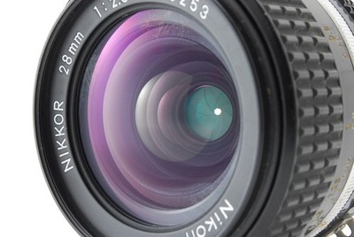 Near MINT] Nikon Ai-S Ais Nikkor 28mm f/2.8 Wide Angle MF Prime