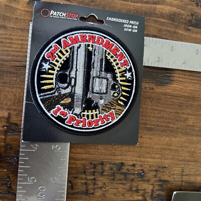 2nd Amendment 1st Priority 3  Patch