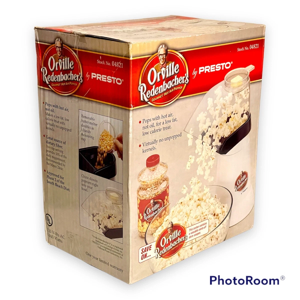 orville redenbacher hot air popcorn popper