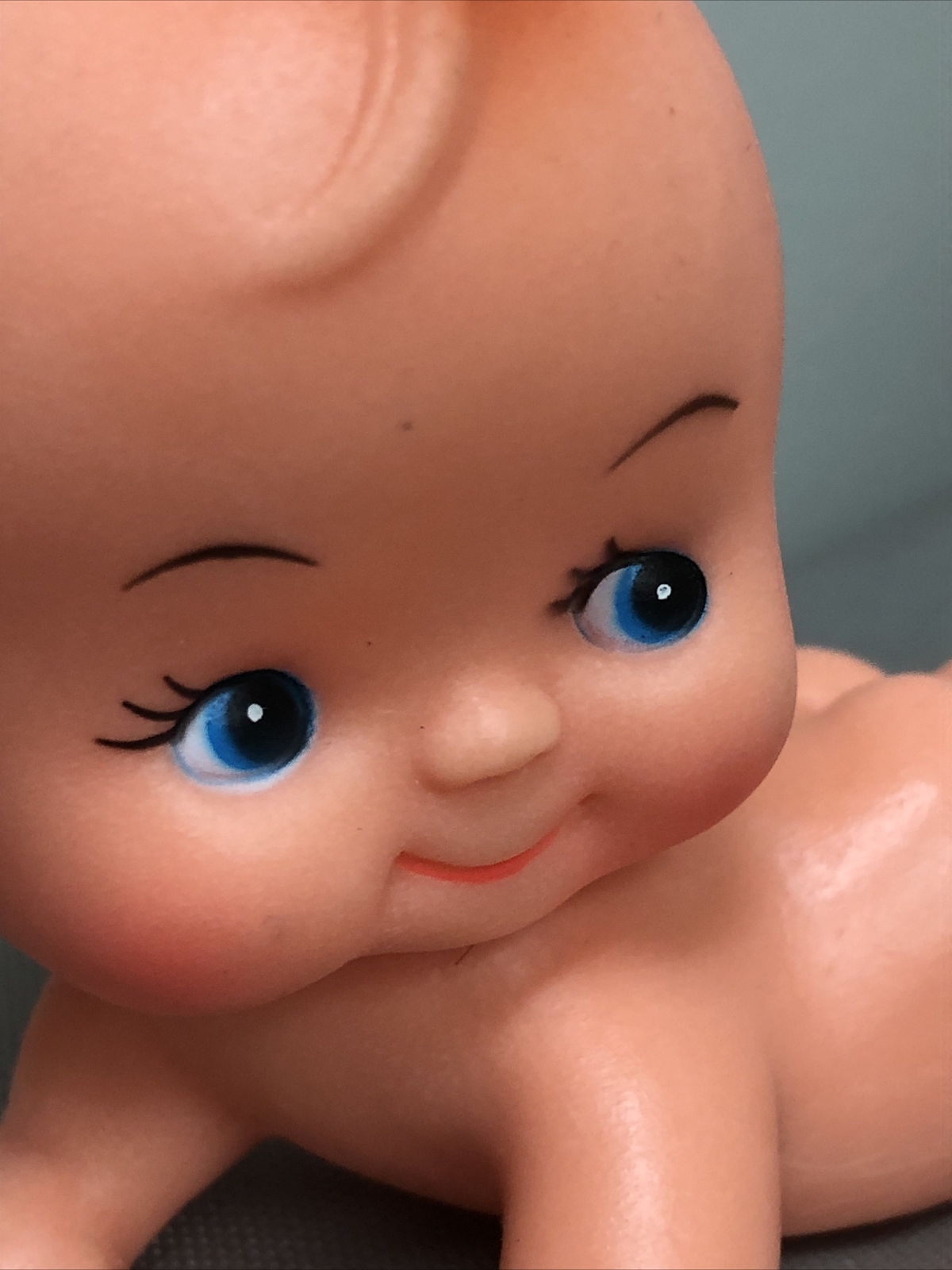 Rare Vintage Awake/Asleep Rubber Cupie/Kewpie Doll Baby | eBay