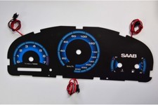 Saab 9-5 / 9-3 / Aero glow gauges glow gauge plasma dials tachoscheibe glow shif