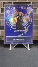 2023-24 Panini Phoenix Tyrese Haliburton Court Of The Kings Blue /25 (Pacers)