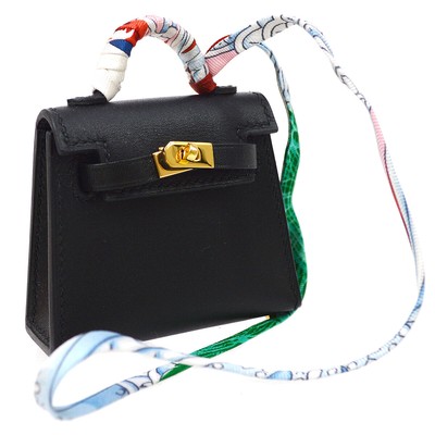 hermes micro kelly charm