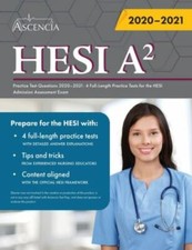 HESI A2 Practice Test Questions Book: 4 Full-Length... 9781635307726 by Ascencia