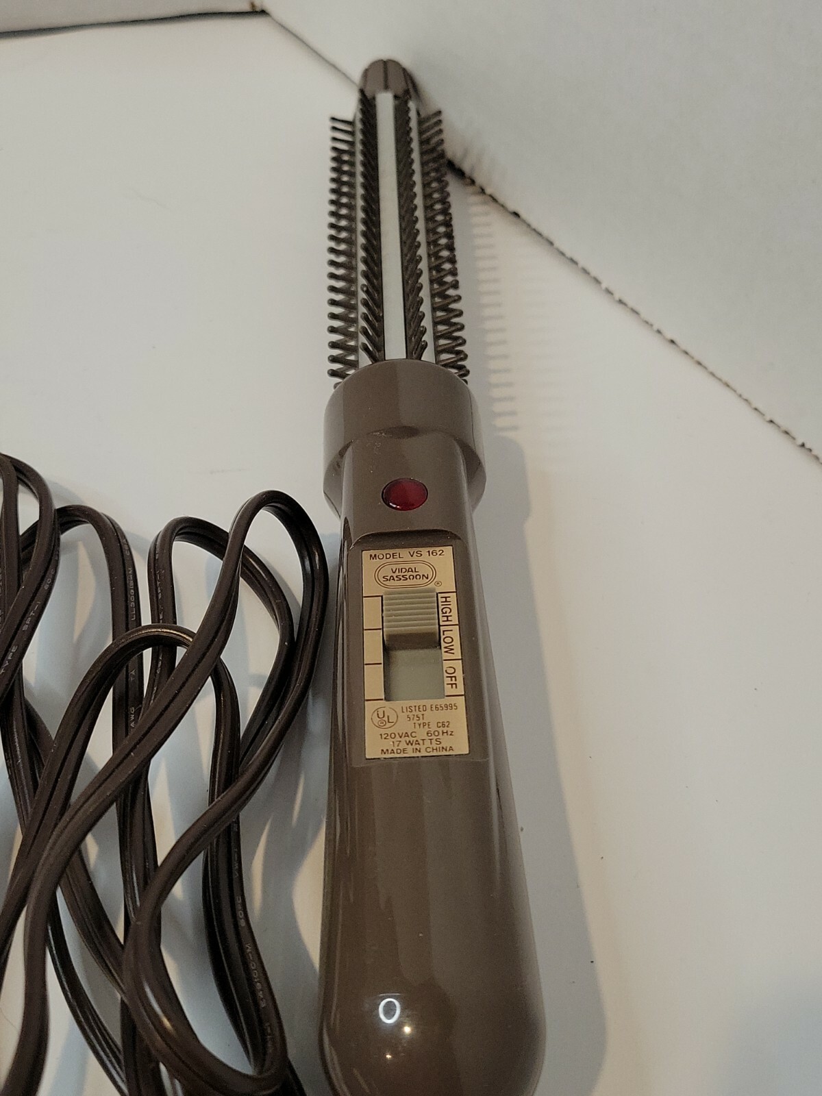 Vintage+Vidal+Sassoon+Hot+Air+Styling+Brush+32F4+Diameter+1993+VS171