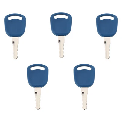 5x Ignition Starter Keys 14601 82030143 for New Holland Tractor T5030 T5040
