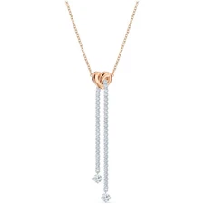 Swarovski Women's Necklace Lifelong Heart Rose Gold and Silver Tone 5517952